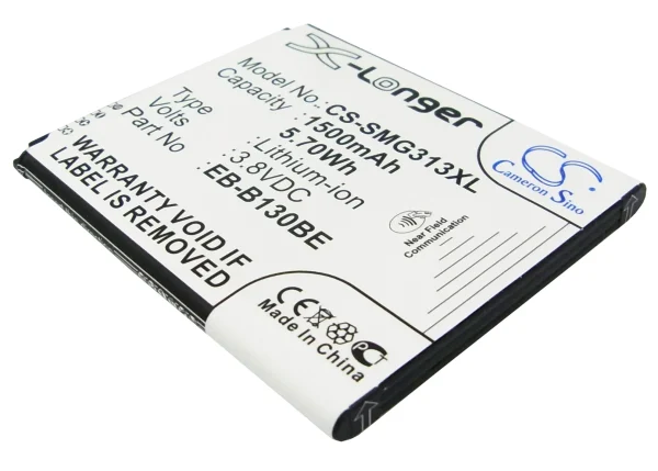 Samsung Galaxy Ace 4 3G, Galaxy Ace NXT, Galaxy Ace Style, Galaxy J1 mini, Galaxy J1 mini 2016 Duos Series Replacement Battery 1500mAh / 5.70Wh - Image 2