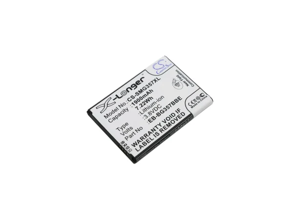 Samsung Galaxy Ace 4 LTE, Galaxy Ace Style LTE, SM-G357, SM-G357FZ, SM-G357M Series Replacement Battery 1900mAh / 7.22Wh - Image 2