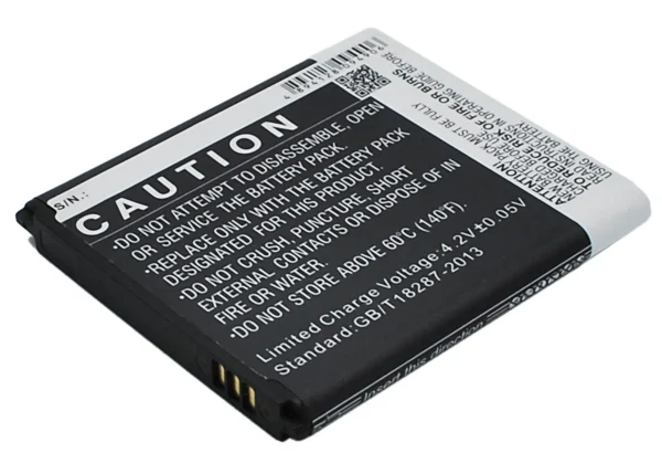 Samsung Galaxy Core Lite 4G TD-LTE, SM-G3556, SM-G3586H, SM-G3586V, SM-G3588 Series Replacement Battery 2000mAh / 7.40Wh - Image 2