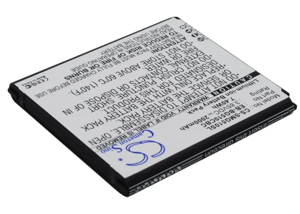 Samsung Galaxy Core Max, Galaxy Core Max Duos, SM-G5108, SM-G5108Q, SM-G5109 Series Replacement Battery 2000mAh / 7.60Wh - Image 2