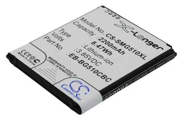 Samsung Galaxy Core Max, Galaxy Core Max Duos, SM-G5108, SM-G5108Q, SM-G5109 Series Replacement Battery 2200mAh / 8.47Wh - Image 5