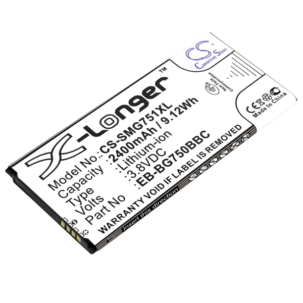 Samsung Galaxy Mega 2, Galaxy Mega 2 Duos, Galaxy Mega 2 LTE, SM-G750, SM-G7508 Series Replacement Battery 2400mAh / 9.12Wh - Image 3