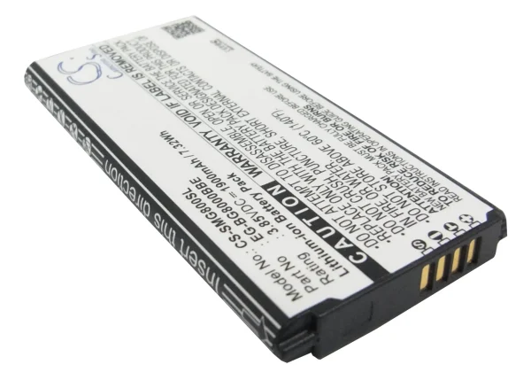 Samsung Galaxy S5 Dx, Galaxy S5 Mini, SM-G800, SM-G800F, SM-G800H Series Replacement Battery 1900mAh / 7.32Wh - Image 2