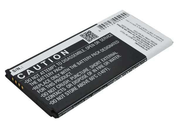 Samsung Galaxy Alpha, Galaxy Alpha LTE-A, SM-G850, SM-G8508, SM-G8508S Series Replacement Battery 1860mAh / 7.16Wh - Image 5