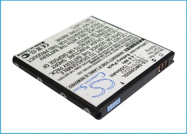 Samsung Captivate Glide, Captivate I897, Cetus, Cetus i917, Cetus SGH-i917 Series Replacement Battery 1250mAh/4.63Wh - Image 5