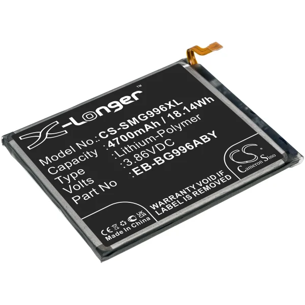 Samsung Galaxy S21+, Galaxy S21+ 5G, SCG10, SM-G9960, SM-G996A Series Replacement Battery 4700mAh / 18.14Wh - Image 2