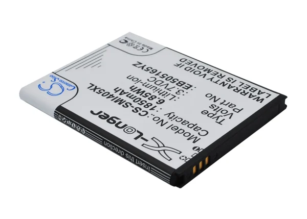 Samsung Aegis, BBM65TK, Galaxy Metrix 4G, SCH-i405, SCHI405LKV Series Replacement Battery 1850mAh / 6.85Wh - Image 2