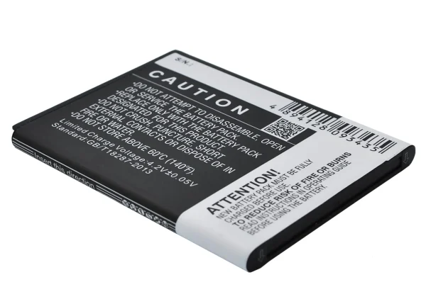 Samsung Aegis, BBM65TK, Galaxy Metrix 4G, SCH-i405, SCHI405LKV Series Replacement Battery 1850mAh / 6.85Wh - Image 4