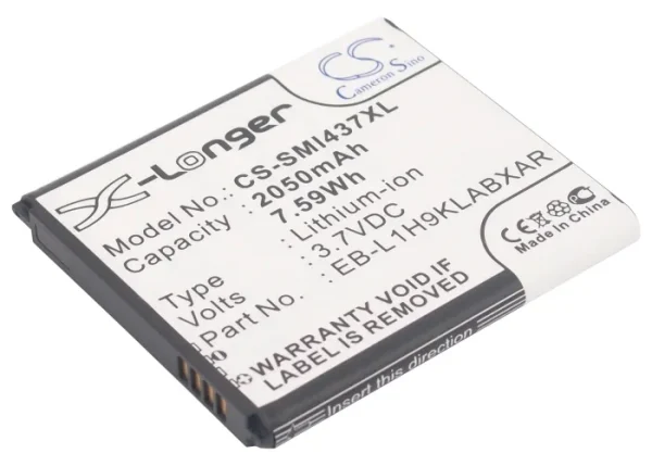 Samsung Galaxy Express, Galaxy Express 4G LTE, GT-I8730, GT-I8730T, SGH-I437 Series Replacement Battery 2050mAh / 7.59Wh - Image 5