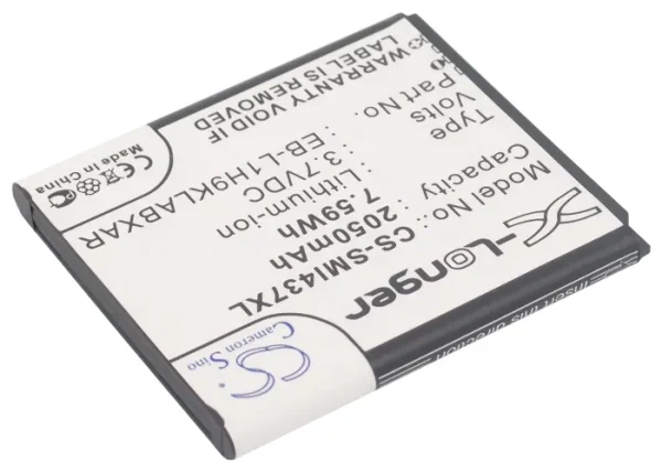 Samsung Galaxy Express, Galaxy Express 4G LTE, GT-I8730, GT-I8730T, SGH-I437 Series Replacement Battery 2050mAh / 7.59Wh - Image 2