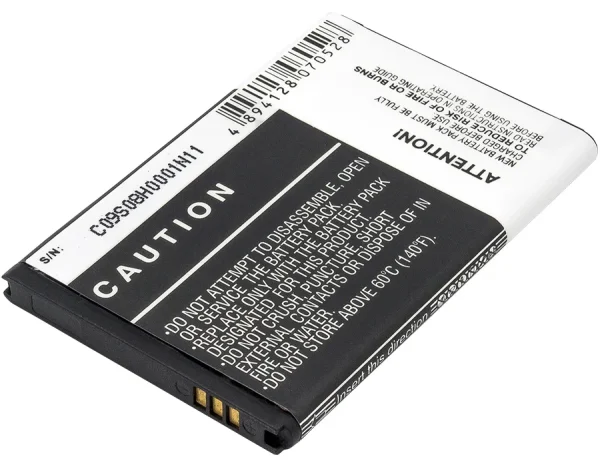 Samsung 4G LTE Mobile Hotspot, Droid Charge I510, Droid Charge SCH-I510, Gem i100, i400 Continuum Series Replacement Battery 1750mAh/6.48Wh - Image 3