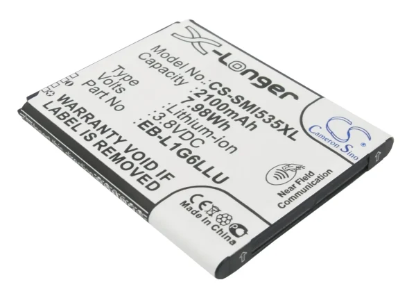 Samsung Baffin, Galaxy S 3, Galaxy S 3 LTE, Galaxy S III, Galaxy S III LTE Series Replacement Battery 2100mAh / 7.98Wh - Image 5