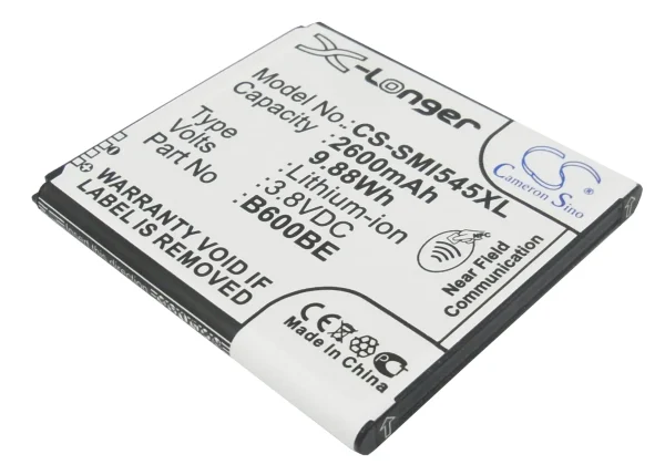 Samsung Altius, Galaxy S 4 Duos, Galaxy S IV, Galaxy S IV Dous, Galaxy S IV LTE EU Series Replacement Battery 2600mAh / 9.88Wh - Image 5