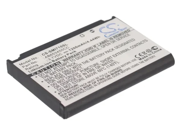 Samsung SGH-i710, SGH-i718 Series Replacement Battery 1200mAh - Image 4