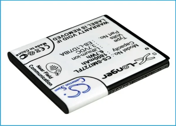 Samsung Galaxy S Hercules, Galaxy S II X, GT-i9105P, SGH-I727, SGH-T989 Series Replacement Battery 1800mAh / 6.66Wh - Image 5