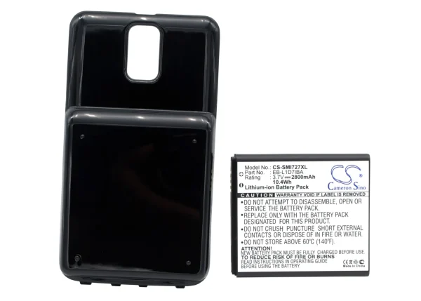 Samsung SGH-I727, Skyrocket Series Replacement Battery 2800mAh/10.4Wh