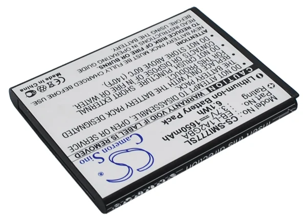 Samsung Attain, Galaxy Attain 4G, Galaxy S II, Galaxy S II 4G, SGH-I777 Series Replacement Battery 1650mAh/6.1Wh - Image 2