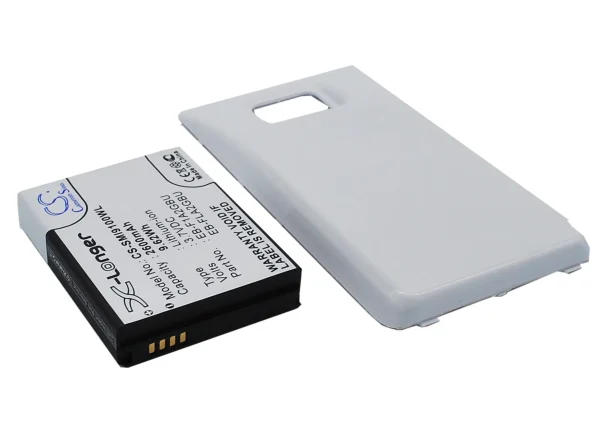 Samsung Galaxy S II, Galaxy S2, GT-I9100 Series Replacement Battery 2600mAh/9.62Wh - Image 4