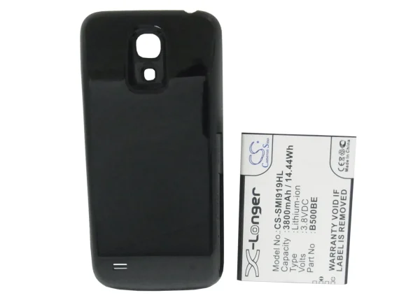 Samsung Galaxy S4 Mini, Galaxy S4 Mini LTE, GT-i9190, GT-i9195, Series Replacement Battery 3800mAh / 14.44Wh