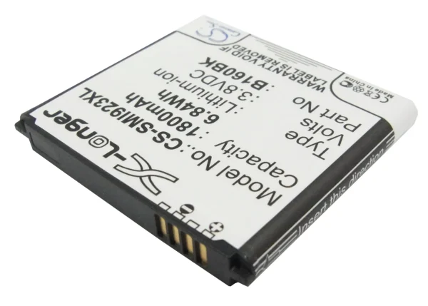 Samsung Galaxy Folder, Galaxy Golden, GT-I9230, GT-I9235, SHV-E400 Series Replacement Battery 1800mAh / 6.84Wh - Image 2