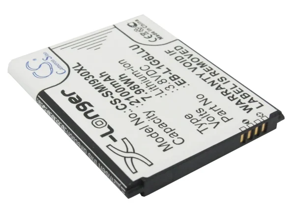 Samsung Baffin, Galaxy S 3, Galaxy S 3 LTE, Galaxy S III, Galaxy S III LTE Series Replacement Battery 2100mAh / 7.98Wh - Image 2