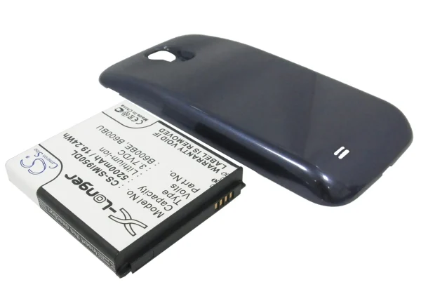 Samsung Galaxy S4, Galaxy S4 LTE, GT-I9500, GT-i9502, GT-i9505 Series Replacement Battery 5200mAh/19.24Wh - Image 3