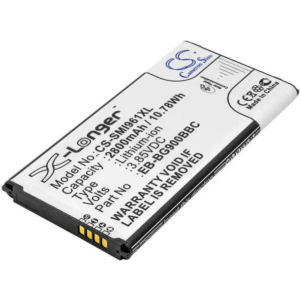 Samsung Galaxy Round, Galaxy Round LTE, Galaxy S5, Galaxy S5 Active, Galaxy S5 Duos 4G Series Replacement Battery 2800mAh / 10.78Wh - Image 3