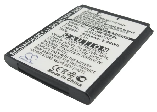 Samsung SGH-J200 Series Replacement Battery 800mAh - Image 4