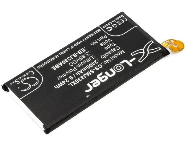 Samsung Galaxy J3 2017, Galaxy J3 2017 TD-LTE, SM-J3300, SM-J330F/DS, SM-J330FN Series Replacement Battery 2400mAh / 9.24Wh - Image 5