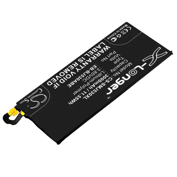 Samsung Galaxy J5 2017, Galaxy J5 2017 Duos TD-LTE, Galaxy J5 2017 TD-LTE, Galaxy J5 Pro, Galaxy J5 Pro 2017 Duos TD-LTE Series Replacement Battery 3000mAh / 11.55Wh - Image 3