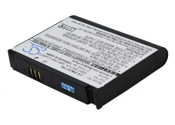 Samsung BLACKJACK II, DM-S105, SGH-i617, SPH-M510, Stripe Series Replacement Battery 1200mAh/4.44Wh - Image 4