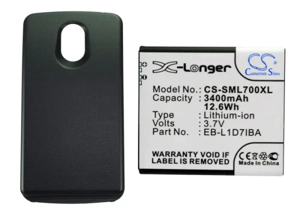 Samsung SPH-L700 Series Replacement Battery 3400mAh / 12.58Wh