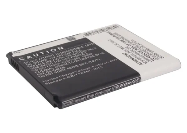 Samsung Galaxy J, SGH-N075T Series Replacement Battery 2600mAh/9.88Wh - Image 3