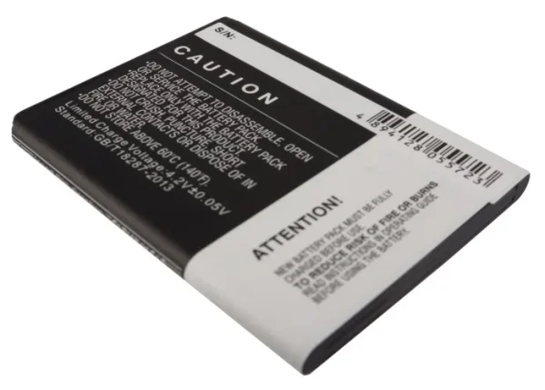 Samsung Galaxy Note, Galaxy Note LTE, GT-I9220, GT-I9228, GT-N7000 Series Replacement Battery 2500mAh / 9.25Wh - Image 3