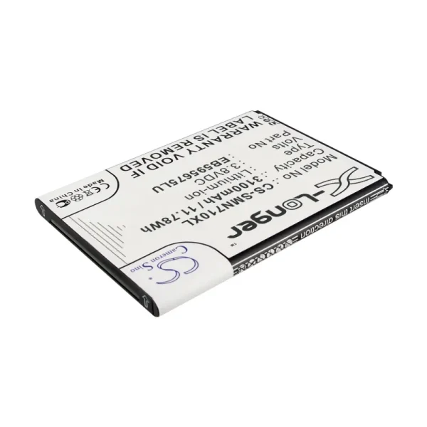 Samsung Galaxy Note 2, Galaxy Note II, Galaxy Note II LTE, Galaxy Note II LTE 32GB, Galaxy Note II LTE 64GB Series Replacement Battery 3100mAh / 11.78Wh - Image 3