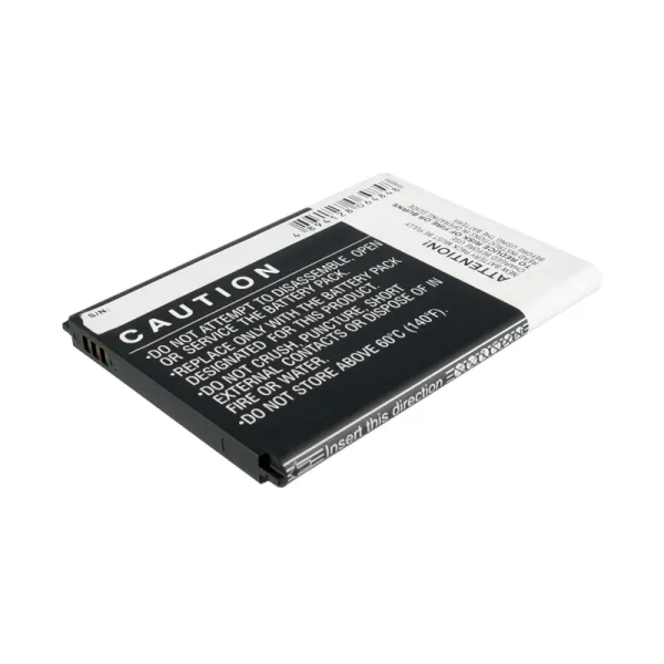 Samsung Galaxy Note 2, Galaxy Note II, Galaxy Note II LTE, Galaxy Note II LTE 32GB, Galaxy Note II LTE 64GB Series Replacement Battery 3100mAh / 11.78Wh - Image 4