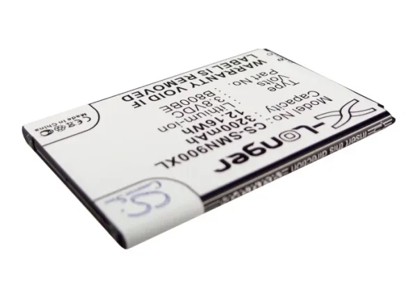 Samsung Galaxy Note 3, Galaxy Note 3 LTE, Galaxy Note III, SC-01F, SCL22 Series Replacement Battery 3200mAh / 12.16Wh - Image 3