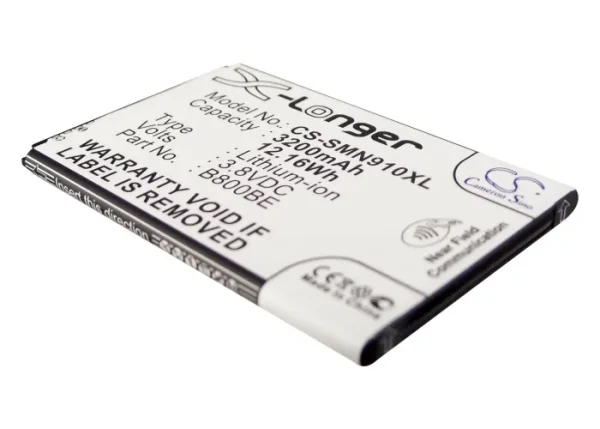 Samsung Galaxy Note 3, Galaxy Note 3 LTE, Galaxy Note III, SC-01F, SCL22 Series Replacement Battery 3200mAh / 12.16Wh - Image 5