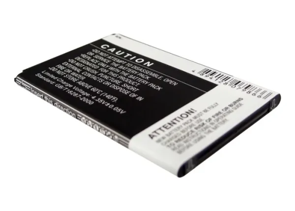 Samsung Galaxy Note 3, Galaxy Note 3 LTE, Galaxy Note III, SC-01F, SCL22 Series Replacement Battery 3200mAh / 12.16Wh - Image 4