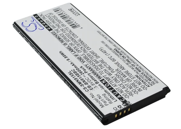 Samsung Galaxy Note Edge, Note Edge 4G, SM-N915, SM-N9150, SM-N915A Series Replacement Battery 2600mAh / 9.88Wh - Image 3