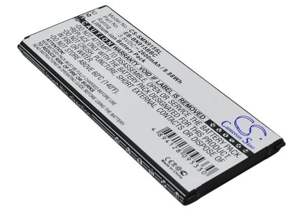 Samsung Galaxy Note Edge, Note Edge 4G, SM-N915, SM-N9150, SM-N915A Series Replacement Battery 2600mAh / 9.88Wh - Image 5