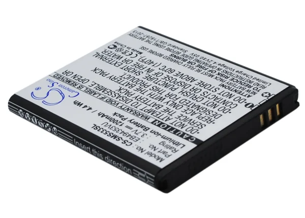 Samsung Dart, DoubleTime, Galaxy 551, Galaxy Mini, Galaxy Mini TM Series Replacement Battery 1200mAh / 4.44Wh - Image 3