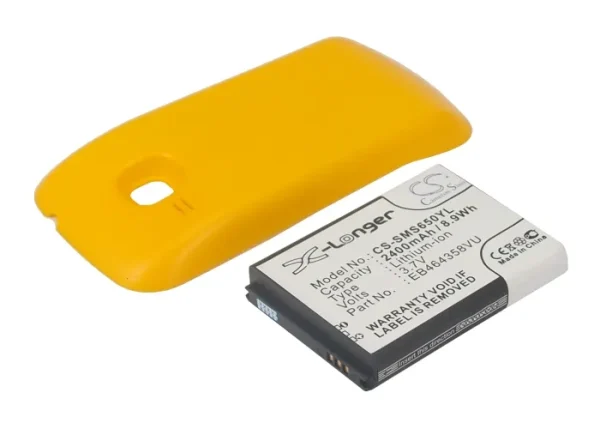 Samsung Galaxy Mini 2, GT-S6500, GT-S6500D, GT-S6500L, GT-S6500T Series Replacement Battery 2400mAh/8.9Wh - Image 2