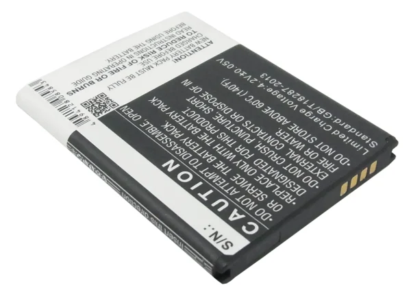 Samsung Galaxy Ace Duos, Galaxy Fame, Galaxy Fame Lite, GT-S6790, GT-S6790N Series Replacement Battery 1450mAh / 5.37Wh - Image 2