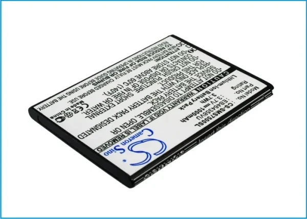 Samsung Galaxy Ace Plus, Galaxy Ace Q, Galaxy Appeal, Galaxy Mini 2, Galaxy Music Series Replacement Battery 1000mAh / 3.7Wh - Image 5