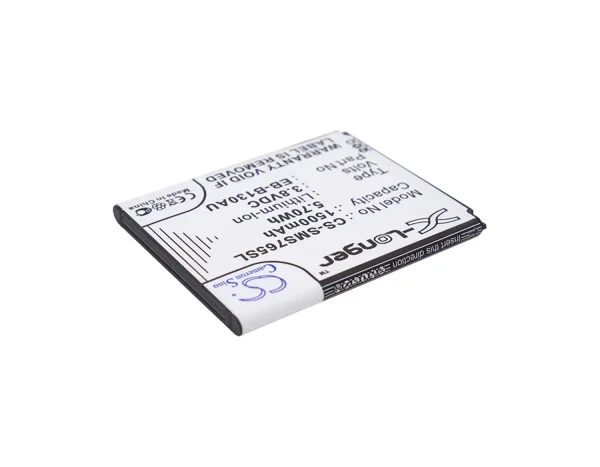 Samsung GreatCall Touch 3, Jitterbug Touch 3, SM-310, SM-310R5, SM-G310R5 Series Replacement Battery 1500mAh / 5.70Wh - Image 4