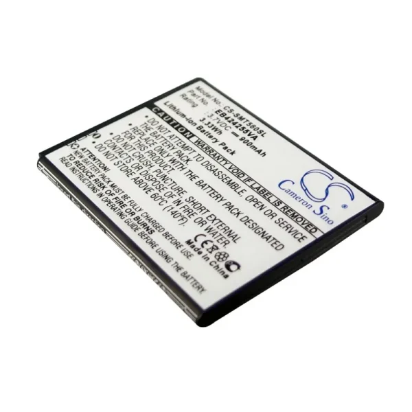 Samsung Ch, Character R640, Chat 335, Comment R380, Corby II Series Replacement Battery 900mAh / 3.33Wh - Image 5