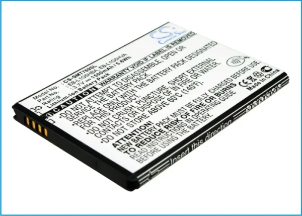 Samsung Exhilarate, Galaxy S Blaze 4G, SGH-i577, SGH-T769, Series Replacement Battery 1500mAh/5.55Wh - Image 5