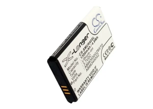 Samsung Convoy, Convoy 2, Convoy 3, Convoy U640, Convoy2 U660 Series Replacement Battery 1300mAh/4.81Wh - Image 4