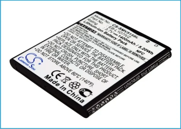 Samsung SCH-I515 Series Replacement Battery 1400mAh - Image 3